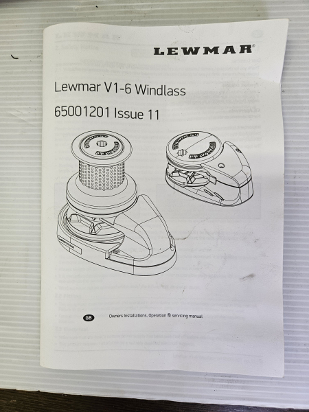 LEWMARウインドラス V2シリーズ　12VFF 　MG-BOX　ASSY