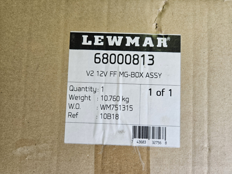 LEWMARウインドラス V2シリーズ　12VFF 　MG-BOX　ASSY