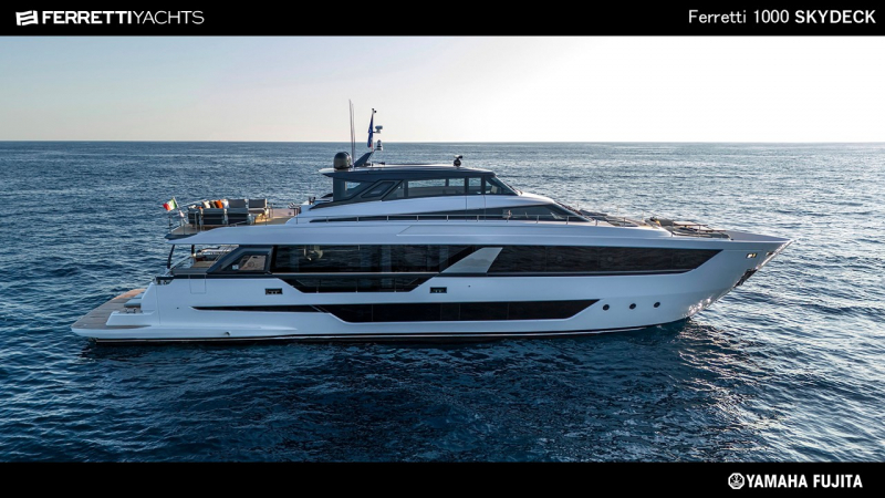 フェレッティ 1000 SKYDECK （内装：classic）　新艇予約受付中!!