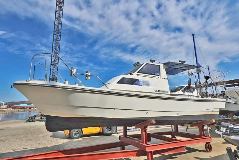 ヤマハ YD-26 MD270KUH仕様　スパンカー・二次操作・オーニング等