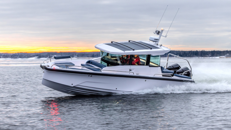 AXOPAR 29 XC 未登録新艇(32ft/9.8m)　ブラバスライントリムパッケージ　2025年10月入荷予定