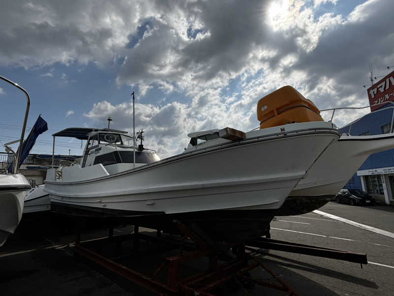 ヤンマー DE28 航海計器一新のシャフトフィッシングボートです