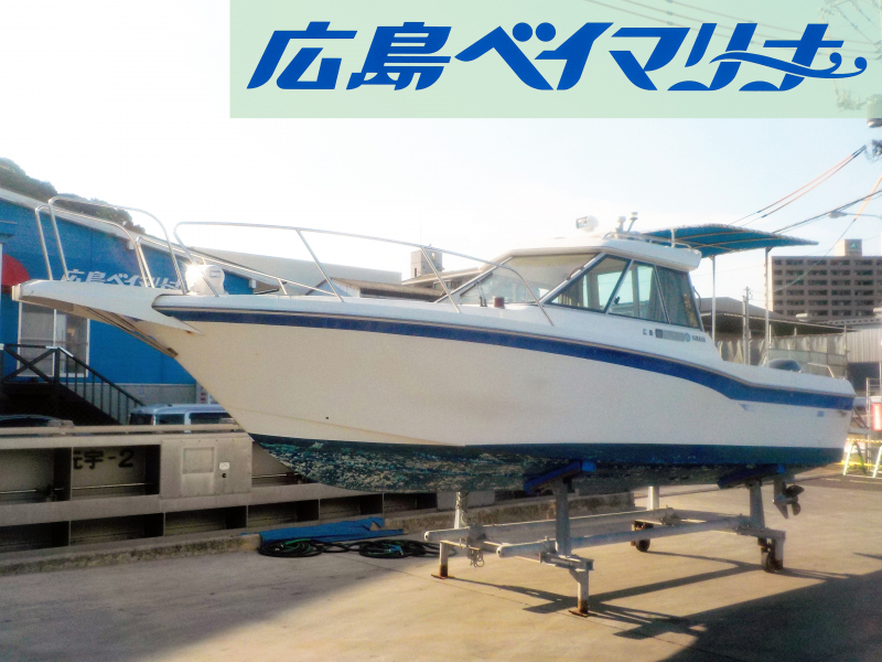 ヤマハ FC-24 【中古艇】個室トイレ付のファミリークルーザー