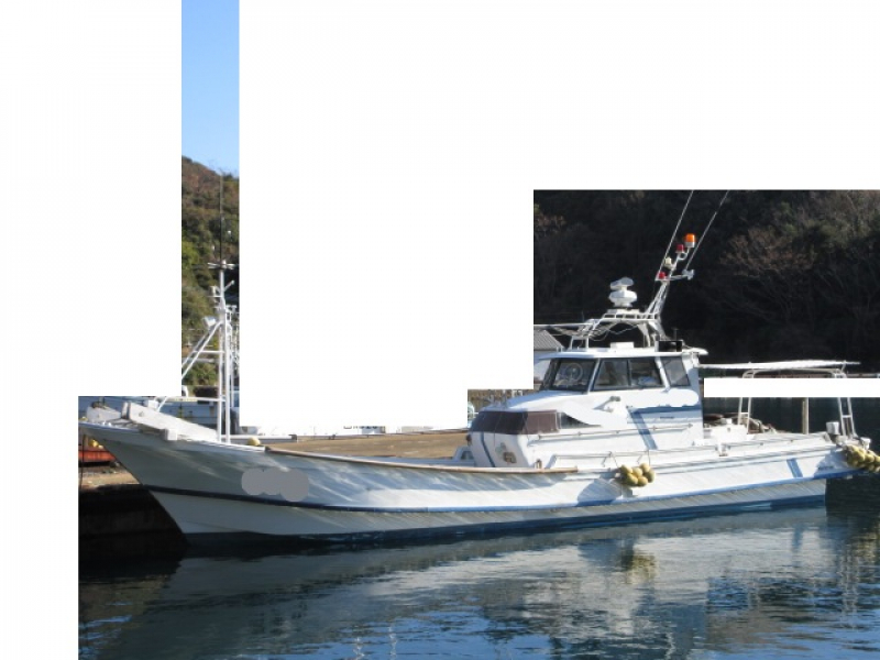 ヤンマー GA-45 NO,080106　漁船　遊漁船　ヤンマーGA45BV　3級（近海）