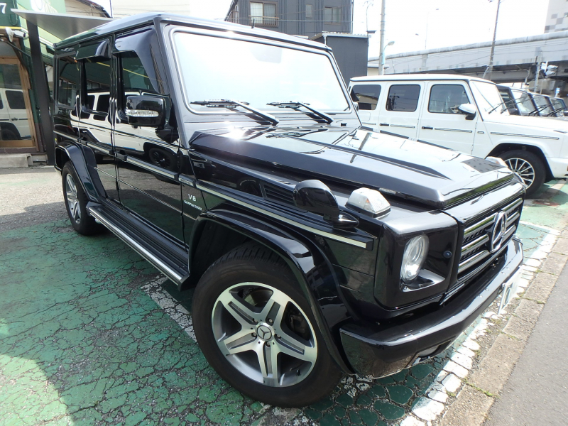 AMG Gクラス G55Lコンプレッサー　ディーラー車　オブシディアンブラック