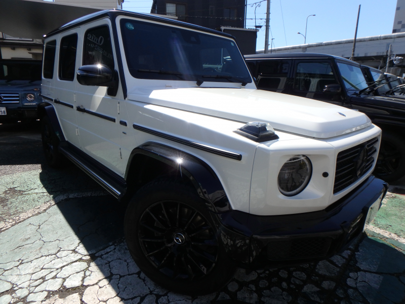 メルセデスベンツ Gクラス G400d Manufaktur　Edition  ディーラー車  左ハンドル　ダイヤモンドホワイト