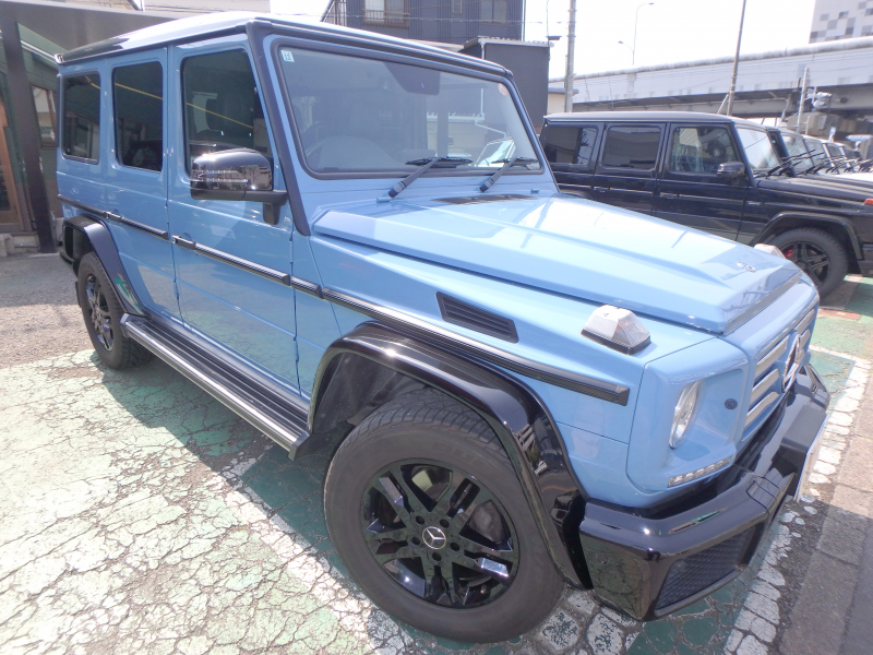 メルセデスベンツ Gクラス G350d Heritage　Edition限定車  プロフェショナルブルー160台
