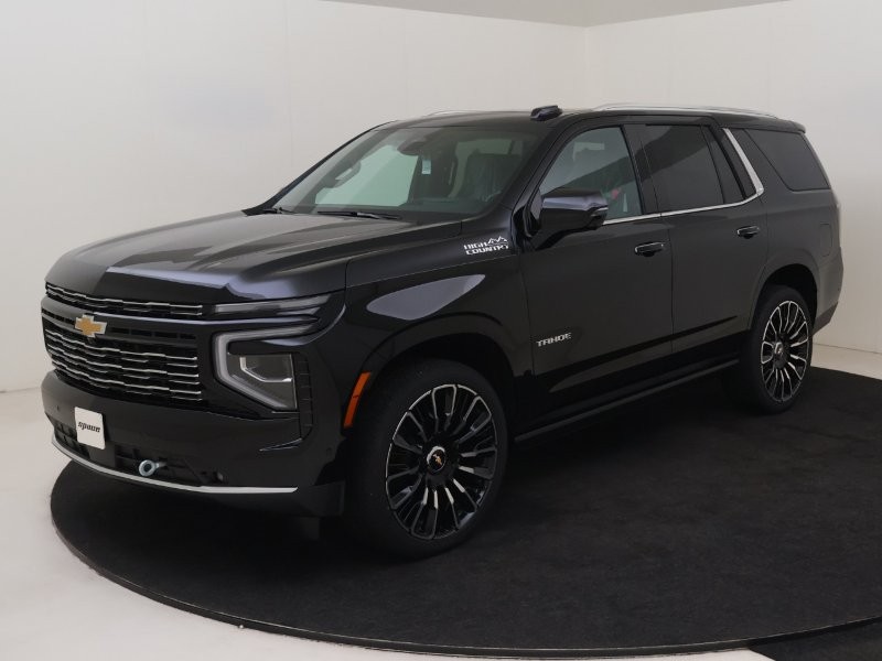 シボレー タホ ハイカントリー4WD 6.2L 6.2L  パノラミックサンルーフ　6.2L  パノラミックサンルーフ　パワーサイドステップ　アダプティブライドサスペンション　BOSE10スピーカーサウンドシステム　アダプティブライドサスペンション　BOSEサウンドシステム