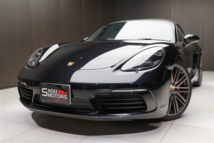 ポルシェ 718 ボクスター 2017年ﾓﾃﾞﾙ 718ﾎﾞｸｽﾀｰ S PDK ｽﾎﾟｰﾂｸﾛﾉ ｼﾞｪｯﾄﾌﾞﾗｯｸﾒﾀﾘｯｸ