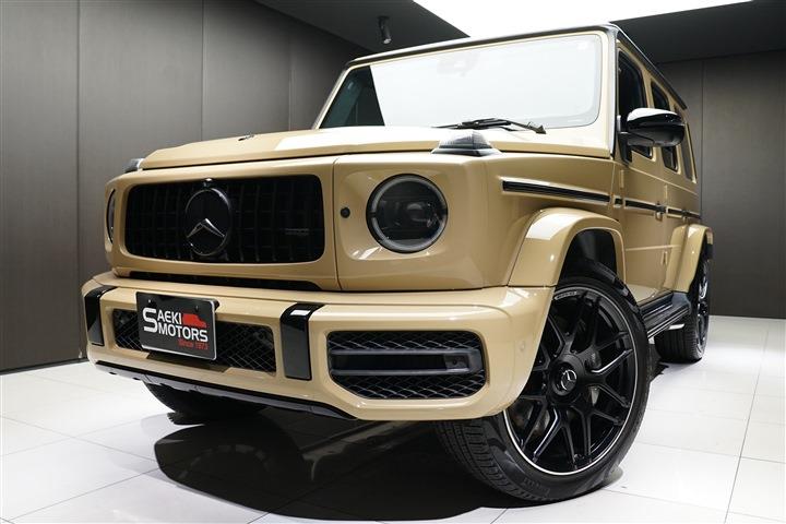 AMG Gクラス 2019年モデル G63  AMGスペシャルオーダー  LHD 4WD 22インチAW デザートサンド