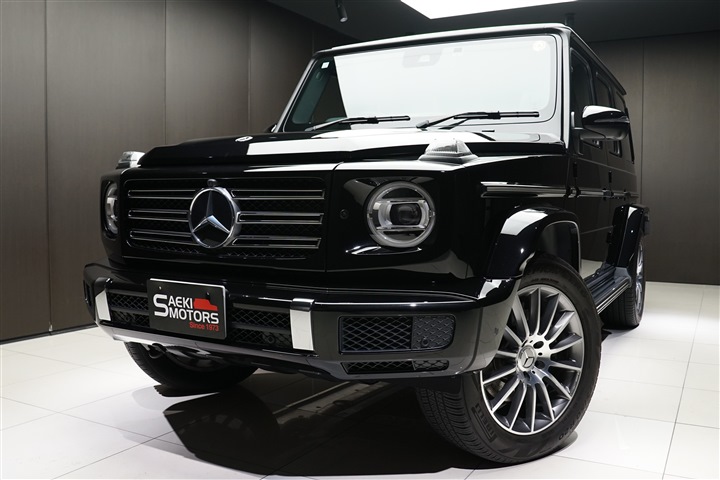 メルセデスベンツ Gクラス 2021年モデル G350d RHD AMGライン ラグジュアリーP アダプティブD 20インチAW  オブシディアンブラック