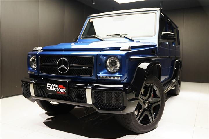 AMG Gクラス 2017年モデル G63 50thAnniversaryEdition LHD 20インチAW モーリシャスブルー