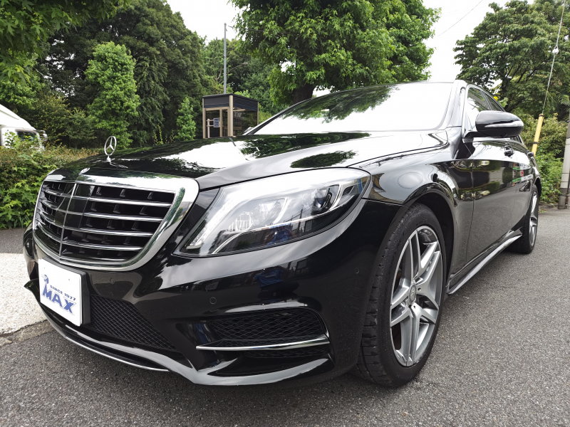 メルセデスベンツ Sクラス S400hエクスクルーシブAMGライン左ハンドル
