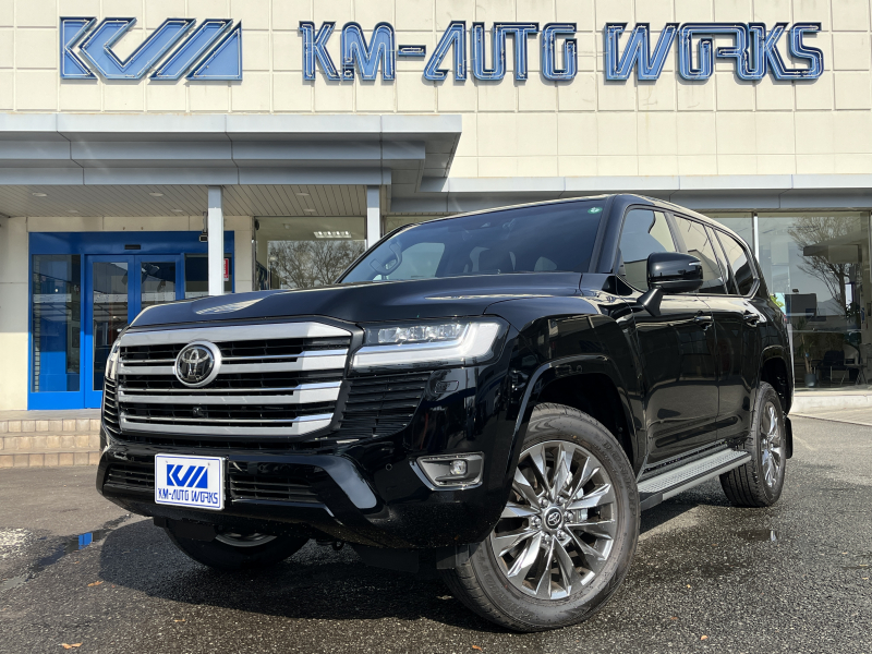 トヨタ ランドクルーザー ランドクルーザー 300GX パノラミックビューモニター 純正サイドステップ ZX用20インチアルミホイール 電動リヤデフロック