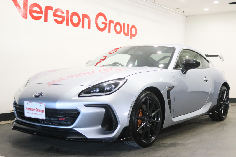 スバル BRZ STI スポーツ　新車保証継承付　ワンオーナー　禁煙車　STIフルエアロ　STIリアウイング　ブレンボブレーキキャリパー　6AT　カロッツェリアナビ　フルセグ　バックカメラ　ハーフレザー　シートヒーター　18AW
