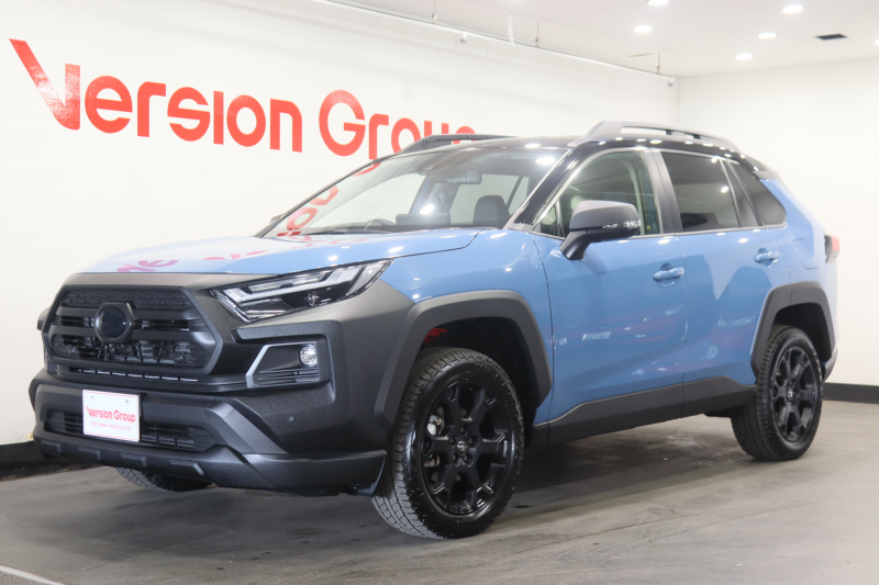 トヨタ RAV4 ハイブリッド　アドベンチャー　オフロードパッケージⅡ　新車保証継承付　ワンオーナー　4WD　全周囲カメラ　10．5inメモリ―ナビ　フルセグ　レーダークルコン　クリアランスソナー　レーンアシスト　衝突被害軽減　BSM　ETC　LED　オートハイビーム