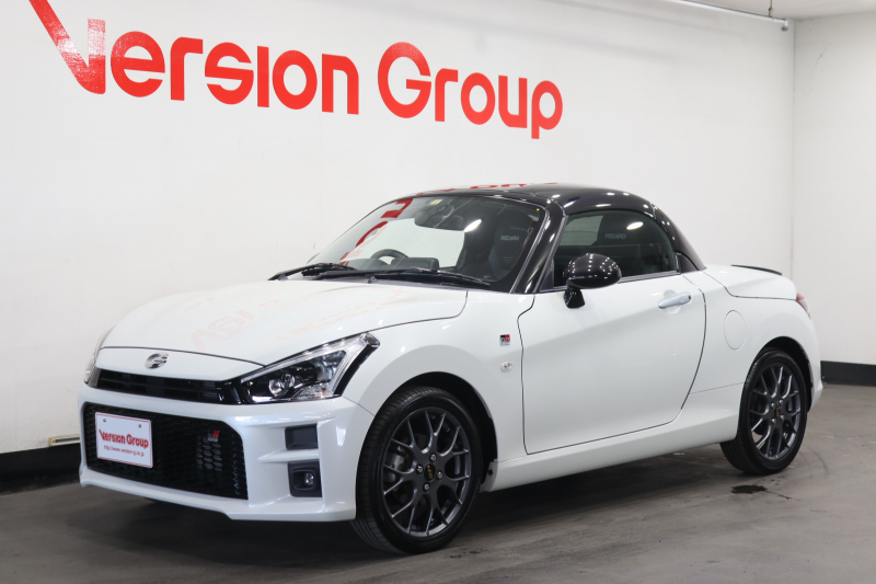 ダイハツ コペン GRスポーツ　新車保証継承付　ワンオーナー　ターボ　トランクスポイラー　社外メモリーナビ　フルセグ　パドルシフト　ETC　社外ドラレコ　シートヒーター　16AW