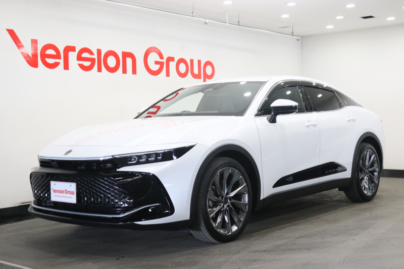 トヨタ クラウン クロスオーバー G　アドバンスド　レザーパッケージ　全国3年保証付　本革シート　デジタルインナーミラー　メモリーナビ　フルセグ　全周囲カメラ　HUD　セーフティセンス　シートヒーター　ベンチレーション　前後ドラレコ　ETC　パワーバックドア　21AW