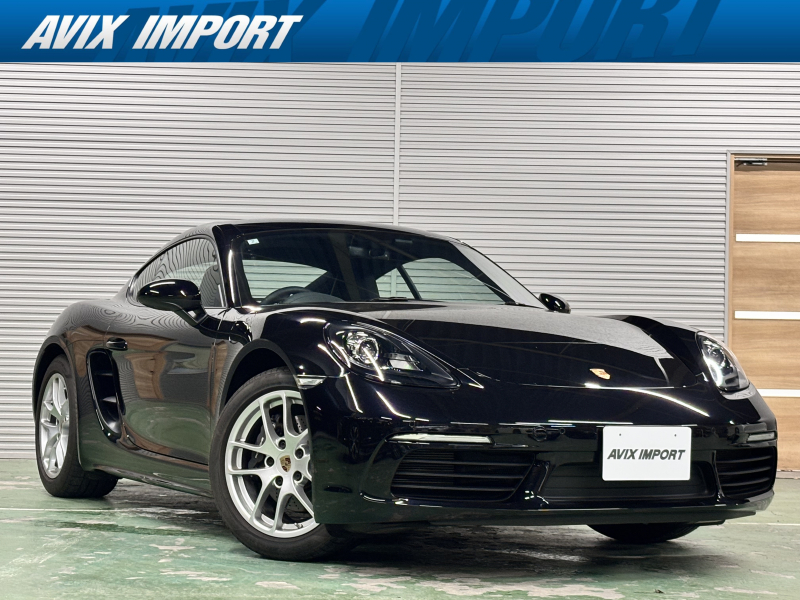 ポルシェ 718 ケイマン 2.0 右H正規D車 6速MT ﾌﾞﾗｯｸｲﾝﾃﾘｱ PCMﾅﾋﾞ Bｶﾒﾗ&PAS ﾊﾞｲｷｾﾉﾝHL ｴﾝﾄﾘｰD 電動格納ﾐﾗｰ 純正18ｲﾝﾁAW 禁煙 1ｵｰﾅｰ 新車保証継承