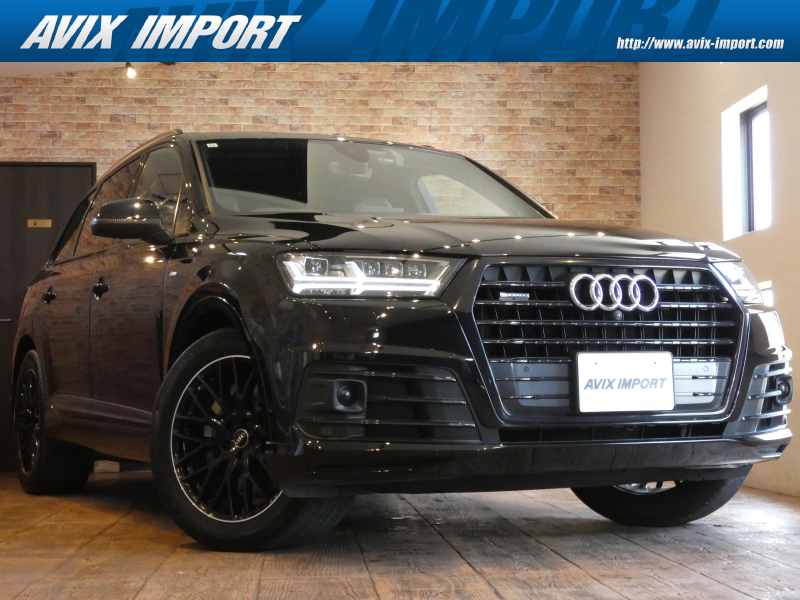 アウディ Q7 Q7  ﾌﾞﾗｯｸｽﾀｲﾘﾝｸﾞ 特別限定125台 7人乗 ｴｱｻｽ Slineｴｸｽﾃﾘｱ ﾏﾄﾘｸｽLEDﾗｲﾄ ｵｰﾙﾎｲｰﾙｽﾃｱﾘﾝｸﾞ ﾊﾞｰﾁｬﾙｺｯｸﾋﾟｯﾄ 黒革 ﾅﾋﾞ TV ｻﾗｳﾝﾄﾞﾋﾞｭｰｶﾒﾗ APS ACC ﾊﾟﾜｰｼｰﾄ ﾋｰﾀｰ ｱﾄﾞﾊﾞﾝｽﾄｷｰ ﾊﾟﾜｰﾄﾗﾝｸ 専用20AW