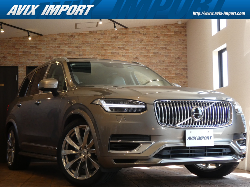 ボルボ XC90 T8 ﾂｲﾝｴﾝｼﾞﾝ AWD ｴｸｾﾚﾝｽ  特別限定車 1ｵｰﾅｰ 禁煙 後席ﾏｯｻｰｼﾞ付左右独立 格納ﾃｰﾌﾞﾙ  ﾍﾞｰｼﾞｭ革 Bowers&Wilkins PSR ﾅﾋﾞ TV 360°ｶﾒﾗ ﾊﾟﾜｰｼｰﾄ ｼｰﾄﾋｰﾀｰ ﾍﾞﾝﾁﾚｰｼｮﾝ ﾏｯｻｰｼﾞ HUD ACC ｽﾏｰﾄｷｰ Pﾄﾗﾝｸ LEDﾗｲﾄ 21AW
