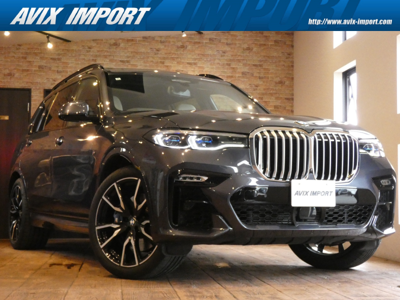 BMW X7 xDrive40d Mｽﾎﾟｰﾂ 1ｵｰﾅｰ 禁煙 ｽｶｲﾗｳﾝｼﾞPSR 純正ﾘｱｴﾝﾀ Dｱｼｽﾄﾌﾟﾛ 白革 HDDﾅﾋﾞ TV 全周C PDC ACC harman/kardon Pｼｰﾄ ﾋｰﾀｰ ﾍﾞﾝﾁﾚ ﾏｯｻｰｼﾞ Cｱｸｾｽ Pﾄﾗﾝｸ HUD BMWﾚｰｻﾞｰﾗｲﾄ 22AW