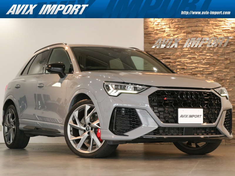 アウディ RS Q3 ﾌﾞﾗｯｸAudi rings＆ﾌﾞﾗｯｸｽﾀｲﾘﾝｸﾞPKG RSﾃﾞｻﾞｲﾝPKG(ｴｸｽﾃﾝﾃﾞｯﾄﾞﾚｯﾄﾞ) 専用黒革 ｼｰﾄﾋｰﾀｰ MMIﾅﾋﾞ SONOSｻｳﾝﾄﾞ 全周ｶﾒﾗ ﾊﾞｰﾁｬﾙCP Dｱｼｽﾄ LEDﾍｯﾄﾞﾗｲﾄ RSﾀﾞﾝﾋﾟﾝｸﾞCS＆ｽﾎﾟｰﾂｴｷｿﾞｰｽﾄ 赤ｷｬﾘﾊﾟｰ 純正OP21AW 禁煙 1ｵｰﾅｰ