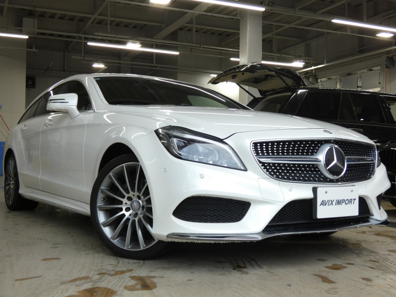 メルセデスベンツ CLS CLS220d Shooting Brake AMGﾗｲﾝ 後期 右H正規D車 ｶﾞﾗｽSR 黒革 全席ｼｰﾄﾋｰﾀｰ 純正HDDﾅﾋﾞ地ﾃﾞｼﾞ 全周ｶﾒﾗ＆PTS  ﾚｰﾀﾞｰｾｰﾌﾃｨPKG 電動Rｹﾞｰﾄ 純正19ｲﾝﾁAW