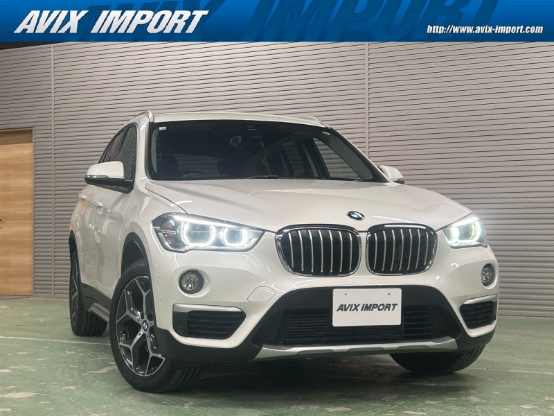 BMW X1 xDrive18d X-Line ﾊｲﾗｲﾝ＆ｺﾝﾌｫｰﾄPKG 茶革 ｼｰﾄﾋｰﾀｰ 純正HDDﾅﾋﾞ Bｶﾒﾗ＆PDC Dｱｼｽﾄ＆Pｱｼｽﾄ LEDﾗｲﾄ ｺﾝﾌｫｰﾄｱｸｾｽ 電動Rｹﾞｰﾄ 純正18ｲﾝﾁAW 禁煙