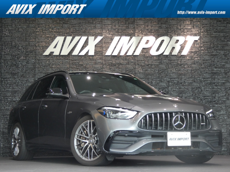 AMG Cクラス C43  4MATICｽﾃｰｼｮﾝﾜｺﾞﾝBSG搭載ﾓﾃﾞﾙ/  ﾚｰﾀﾞｰｾｰﾌﾃｨPKG/ ﾊﾟﾉﾗﾏSR/ 赤黒革/ HUD/ ｼｰﾄﾋｰﾀｰ＆ﾍﾞﾝﾁﾚｰｼｮﾝ/ Burmesterｻｳﾝﾄﾞ/ MBUX ARﾅﾋﾞ/ 地ﾃﾞｼﾞ/360°ｶﾒﾗ/ Bｶﾒﾗ/ 純正AMG19AW /禁煙 /正規ﾃﾞｨｰﾗｰ車