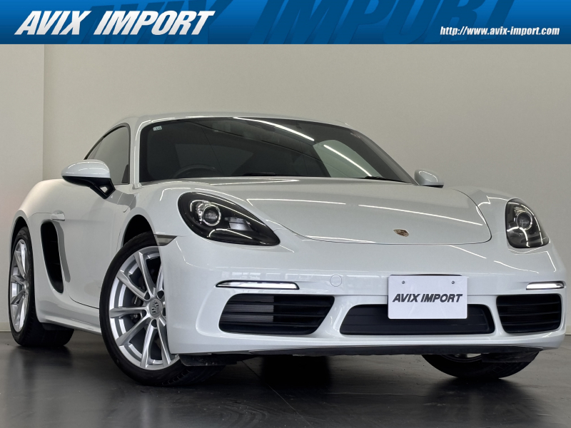 ポルシェ ケイマン 718 ｹｲﾏﾝ 右H 正規D車 7速PDK ｽﾎﾟｰﾂｸﾛﾉPKG 黒半革 ｼｰﾄﾋｰﾀｰ 純正ﾅﾋﾞ Bｶﾒﾗ ﾊﾞｲｷｾﾉﾝHL 電格ﾐﾗｰ 純正19ｲﾝﾁAW 禁煙