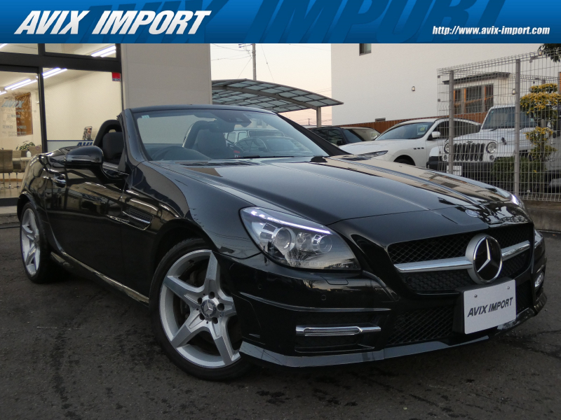 メルセデスベンツ SLKクラス SLK200Exclusive AMGｽﾎﾟｰﾂPKG 黒革(ﾚｯﾄﾞｽﾃｯﾁ) ｼｰﾄﾋｰﾀｰ＆ｴｱｽｶｰﾌ 純正HDDﾅﾋﾞ地ﾃﾞｼﾞ PTS＆ﾚｰﾀﾞｰｾｰﾌﾃｨPKG ﾊﾞｲｷｾﾉﾝHL ｷｰﾚｽｺﾞｰ DﾊﾝﾄﾞﾘﾝｸﾞPKG 純正18ｲﾝﾁAW 禁煙