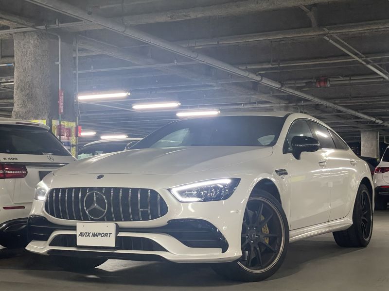 AMG GT 4ドアクーペ GT53 4MATIC+ AMGﾀﾞｲﾅﾐｯｸ+PKG RSP SR 黒革 ﾃﾞｨｽﾄﾛ HUD 全周C ﾅﾋﾞTV AppleCarplay 前席M付Pｼｰﾄ&ﾍﾞﾝﾁﾚｰﾀｰ 前後席Sﾋｰﾀｰ AMGﾊﾟﾌｫｰﾏﾝｽｴｸﾞｿﾞｰｽﾄS&ﾄﾞﾗｲﾌﾞｺﾝﾄﾛｰﾙｽｲｯﾁ ﾏﾙﾁﾋﾞｰﾑLED Pﾄﾗﾝｸ ｲｴﾛｰｷｬﾘﾊﾟｰ AMG21AW
