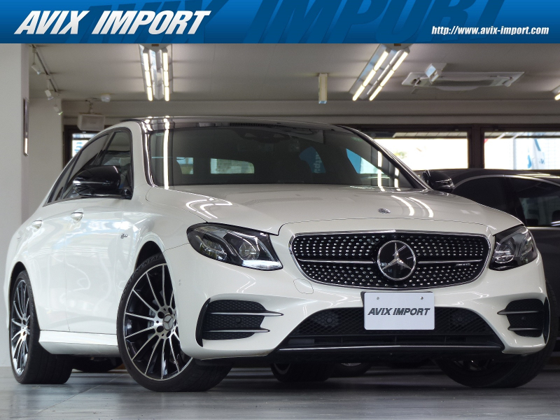 AMG Eクラス E43 4ﾏﾁｯｸ ﾚｰﾀﾞｰS 黒ﾅｯﾊﾟ革 ﾊﾟﾉﾗﾏSR HDDﾅﾋﾞ 地ﾃﾞｼﾞ 360°ｶﾒﾗ HUD Burmester ｴｱﾊﾞﾗﾝｽP 前後席Sﾋｰﾀｰ ﾏﾙﾁﾋﾞｰﾑLED 自動ﾄﾗﾝｸ Pｱｼｽﾄ ﾊｲﾋﾞｰﾑｱｼｽﾄ ACC ﾚｰﾝﾁｪﾝｼﾞ Wｴｱｺﾝ 分割可倒式ｼｰﾄ ECOｽﾄｯﾌﾟ E43専用ｴｱﾛ&20AW 禁煙 右H