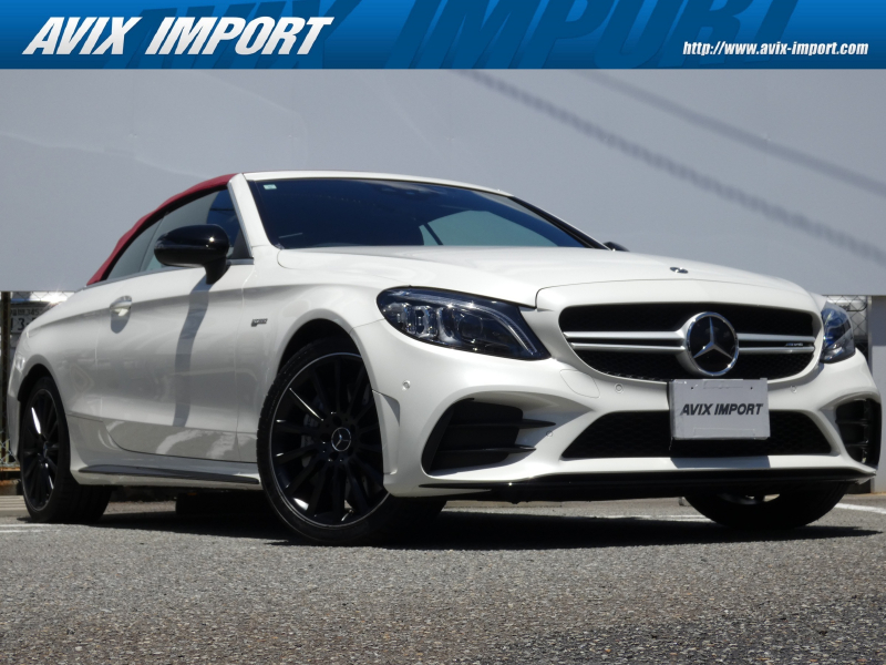 AMG Cクラス C43 4MATIC ｶﾌﾞﾘｵﾚ 後期型 赤革 ﾀﾞｰｸﾚｯﾄﾞｿﾌﾄﾄｯﾌﾟ RSP ﾏﾙﾁﾋﾞｰﾑLED ｼｰﾄﾋｰﾀｰ ACC  10.25ｲﾝﾁﾜｲﾄﾞﾃﾞｨｽﾌﾟﾚｲ HUD Burmesterｻｳﾝﾄﾞ ｴｱﾊﾞﾗﾝｽPKG 純正ﾅﾋﾞ TV 純正ﾏｯﾄﾌﾞﾗｯｸ19AW 1ｵﾅ 買取車 正規D車