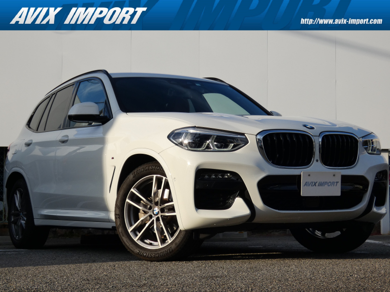 BMW X3 xDrive20d Mｽﾎﾟｰﾂ ﾊｲﾗｲﾝPKG ｺﾆｬｯｸﾚｻﾞｰ ACC HUD LEDﾍｯﾄﾞﾗｲﾄ 純正HDDﾅﾋﾞ地ﾃﾞｼﾞ全周ｶﾒﾗ 19AW 禁煙 1ｵﾅ 正規D車 下取車