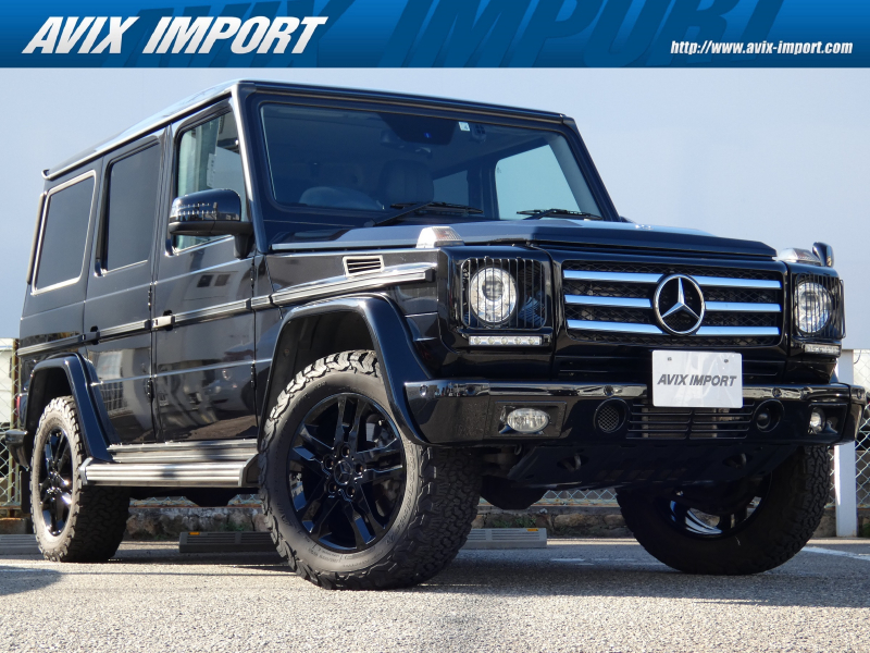 メルセデスベンツ Gクラス G350BT LUX-PKG SR 黒革 RSP ｼｰﾄﾋｰﾀｰ 純正HDDﾅﾋﾞ地ﾃﾞｼﾞBｶﾒﾗ ﾊｰﾏﾝｶｰﾄﾞﾝ 純正18AW 禁煙 正規D車 下取車　