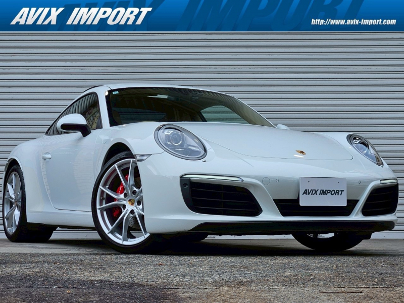 ポルシェ 911(Type991.2) ｶﾚﾗ 後期型 右H正規D車 水平対向6気筒ﾂｲﾝﾀｰﾎﾞ 7速PDK SR ﾍﾞｰｼﾞｭ革 ｼｰﾄﾋｰﾀｰ PCMﾅﾋﾞ社外地ﾃﾞｼﾞ Bｶﾒﾗ&PAS 電動格納ﾐﾗｰ PASM 純正20ｲﾝﾁAW 禁煙 1ｵｰﾅｰ