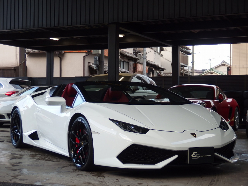 ランボルギーニ ウラカン LP610-4　スパイダー　正規ディーラー車　左ハンドル　純正20インチアルミ　フロントリフター　シートヒーター