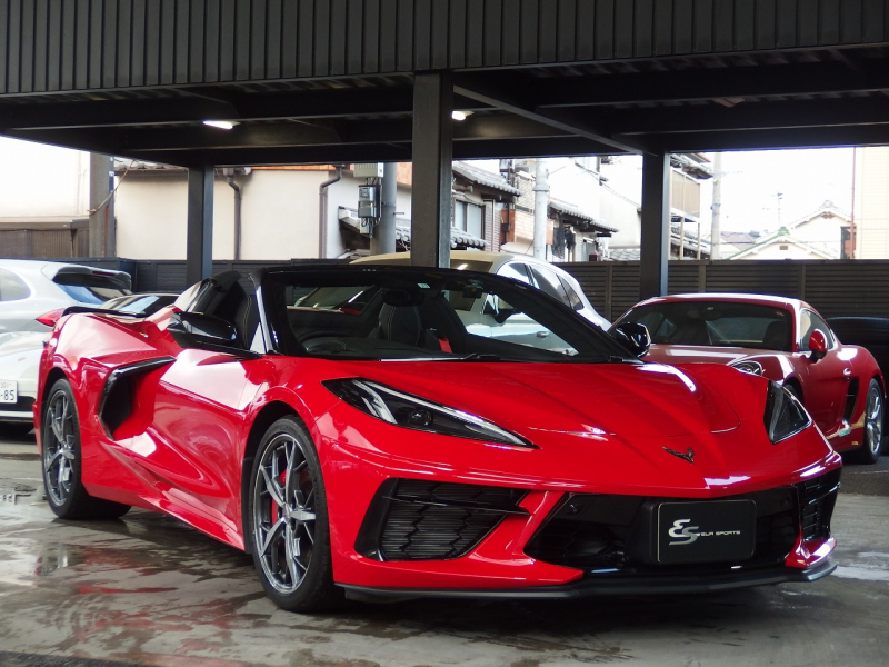 シボレー コルベット コンバーチブル　正規ディーラー車　走行5千km　フロントリフター　純正アルミホイール