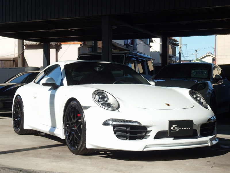 ポルシェ 911(Type991.1) カレラ　正規ディーラー車　左ハンドル　PDK　EUR.ver　ES可変バルブマフラー　ESダウンサス