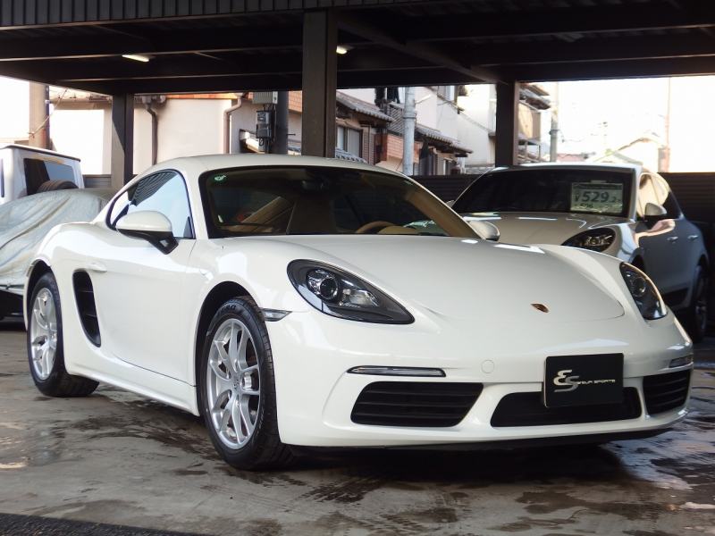 ポルシェ 718 ケイマン 正規ディーラー車　PDK　左ハンドル　正規