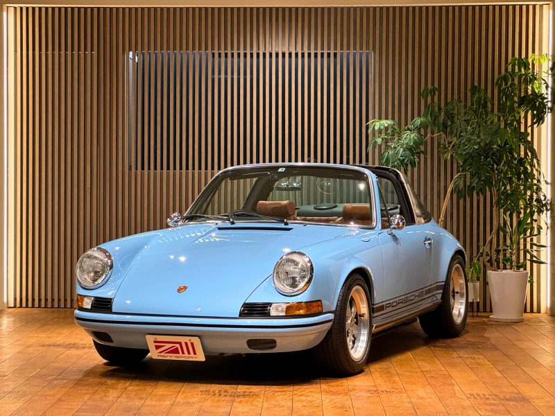 ポルシェ 911(Type930) targa/RennSport/ G50ミッション/ ガルフブルー/右H/レストモッド/ PCCM