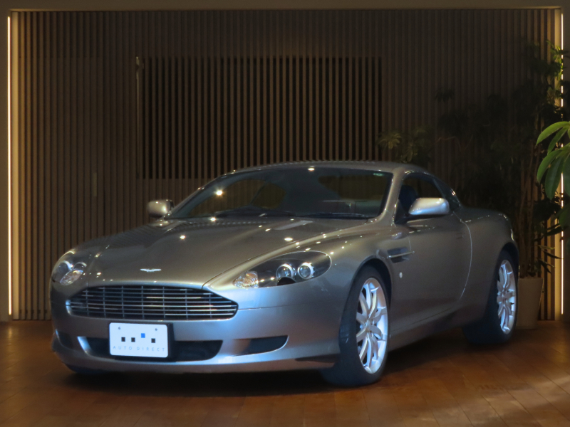 アストンマーティン DB9 タッチトロニック / ディーラー車 / 右H / V12 / タングステンシルバー/ 取扱説明書 / 整備記録簿完備