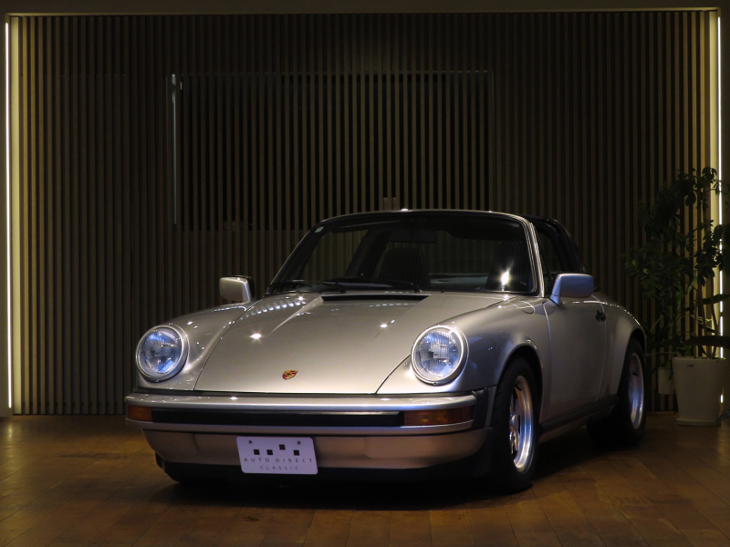 ポルシェ 911(Type930) Carrera3.0 タルガ/1977年/ 右H/ ミッションO/H/ 電動エアコン/ 内装張替/コンビシート