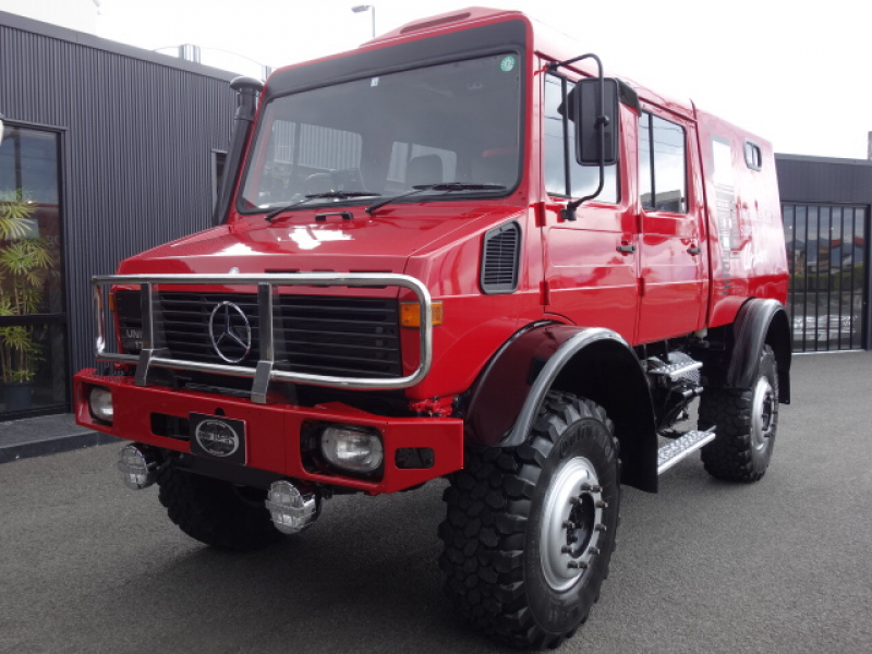 メルセデスベンツ ウニモグ U1750　正規輸入ディーラー車　Wキャブ　キャンピング