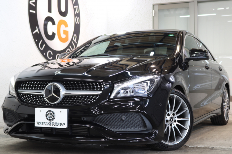 メルセデスベンツ CLAクラス CLA180  AMGｽﾀｲﾙ AMGﾌﾟﾚﾐｱﾑ&ﾚｰﾀﾞｰｾｰﾌﾃｨPKG　後期 ｷｰﾚｽｺﾞｰ ﾚｻﾞｰDINAMICAｼｰﾄ ﾊﾟﾉﾗﾏSR HDDﾅﾋﾞTV harman/kardon ﾊﾞｯｸｶﾒﾗ PTS LEDﾗｲﾄ  AMGｴｱﾛ&18AW 7AT　2年保証