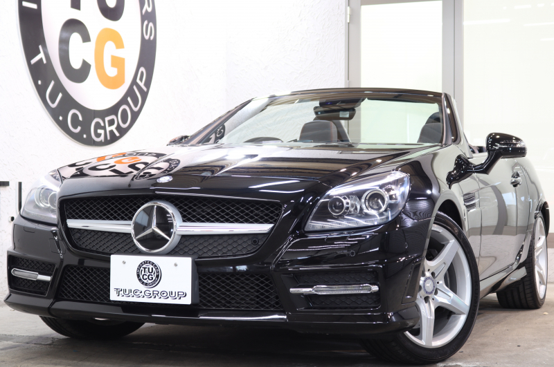 メルセデスベンツ SLKクラス SLK200 AMGｽﾎﾟｰﾂ&ﾕｰﾃｨﾘﾃｨPKG　ｷｰﾚｽｺﾞｰ 黒本革 ｼｰﾄﾋｰﾀｰ ｴｱｽｶｰﾌ ﾏｼﾞｯｸｽｶｲR HDDﾅﾋﾞTV BT音楽  PTS ｷｾﾉﾝ AMGｴｱﾛ&18AW ｽﾎﾟｰﾂｻｽ AMGｽﾎﾟｰﾂｽﾃｱ 7AT　2年保証