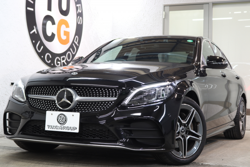 メルセデスベンツ Cクラス C200 AVG AMGﾗｲﾝ ﾚｻﾞｰｴｸｽｸﾙｰｼﾌﾞ&ﾚｰﾀﾞｰｾｰﾌﾃｨPKG　BSG搭載 後期 ｷｰﾚｽｺﾞｰ 黒本革 ﾍｯﾄﾞｱｯﾌﾟD HDDﾅﾋﾞTV ｽﾏﾎ連携 ﾌﾞﾙﾒｽﾀｰ ﾊﾞｯｸｶﾒﾗ PTS LEDﾗｲﾄ 自動ﾄﾗﾝｸ ﾊﾝｽﾞﾌﾘｰA AMGｴｱﾛ&18AW ｴｱｻｽ 9AT　2年保証