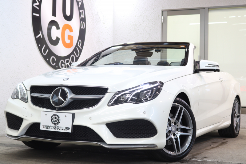 メルセデスベンツ Eクラス E250ｶﾌﾞﾘｵﾚ AMGｽﾎﾟｰﾂ&ﾚｰﾀﾞｰｾｰﾌﾃｨPKG　後期 ｷｰﾚｽｺﾞｰ 茶本革 ｴｱｽｶｰﾌ HDDﾅﾋﾞTV&ｷｬﾝｾﾗｰ BT音楽 360ｶﾒﾗ PTS LEDﾗｲﾄ AMGｴｱﾛ&18AW ｴｱｷｬｯﾌﾟ ﾄﾞﾗﾌﾄｽﾄｯﾌﾟ 茶幌 7AT　2年保証